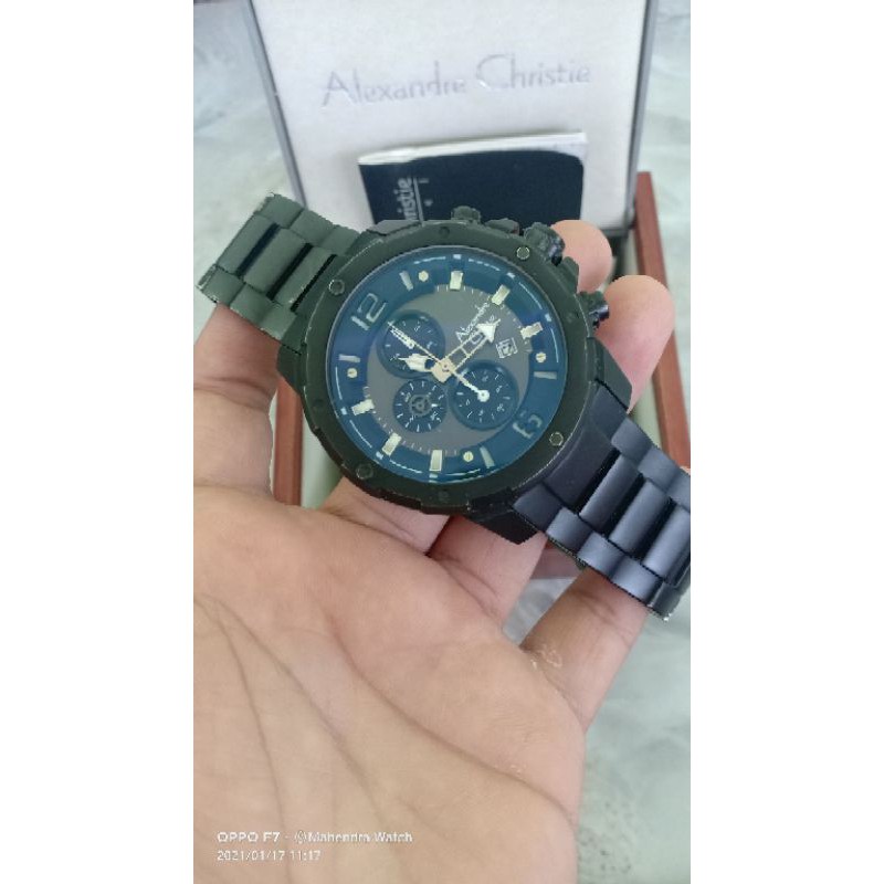 (SOLD)Alexandre christie 6410 fullblack second (nett)