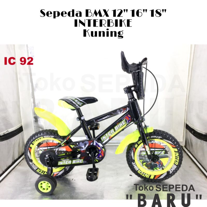 [EKA JAYA SEPEDA] TB - Sepeda BMX Anak INTERBIKE 12 16 18 Inch