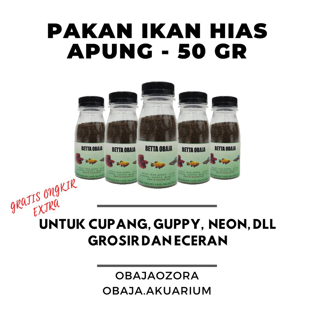 Makanan Ikan Cupang, Pelet Ikan Cupang, Pakan Ikan Cupang