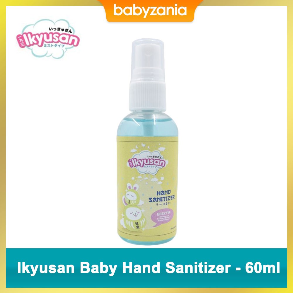 Ikyusan Organic Baby Hand Sanitizer - 60ml