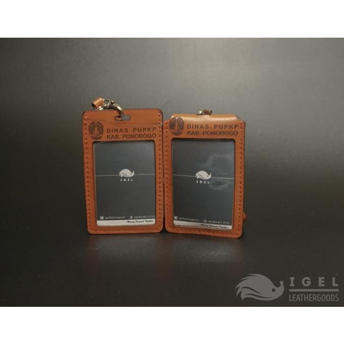 

[[COD]] Premium ID Card Holder Kulit Magnetic + Lanyard TERUJI Kode 93