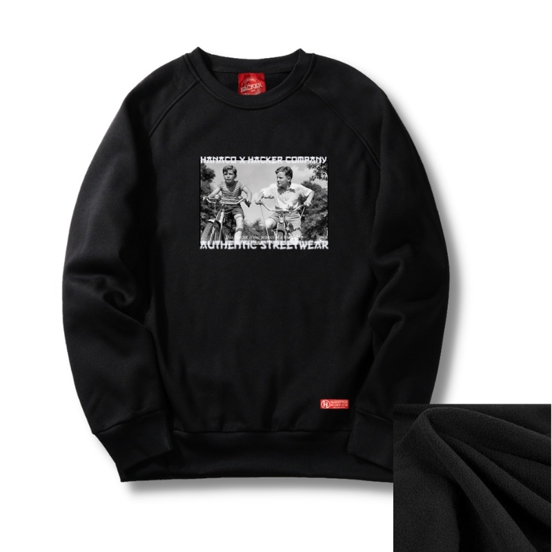 [COD] Eighty Nine Crewneck Black Motif Simpel