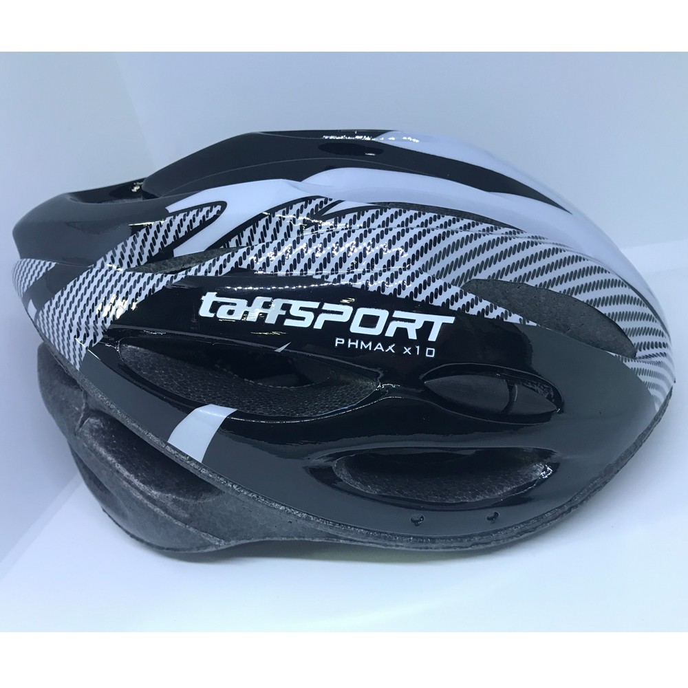 TaffSPORT Helm Sepeda EPS Foam PVC Shell - Grey