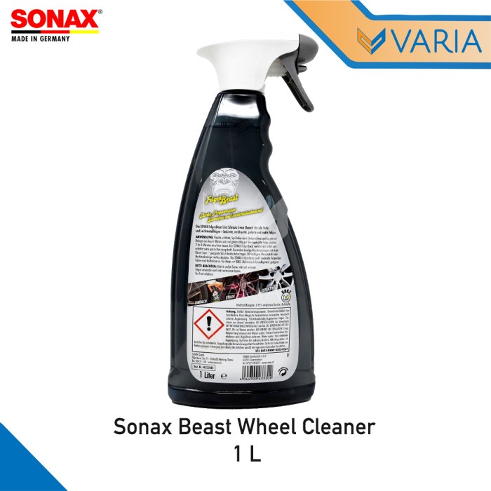 Sonax Beast Wheel Cleaner 1 L Pembersih Velg Roda Mobil