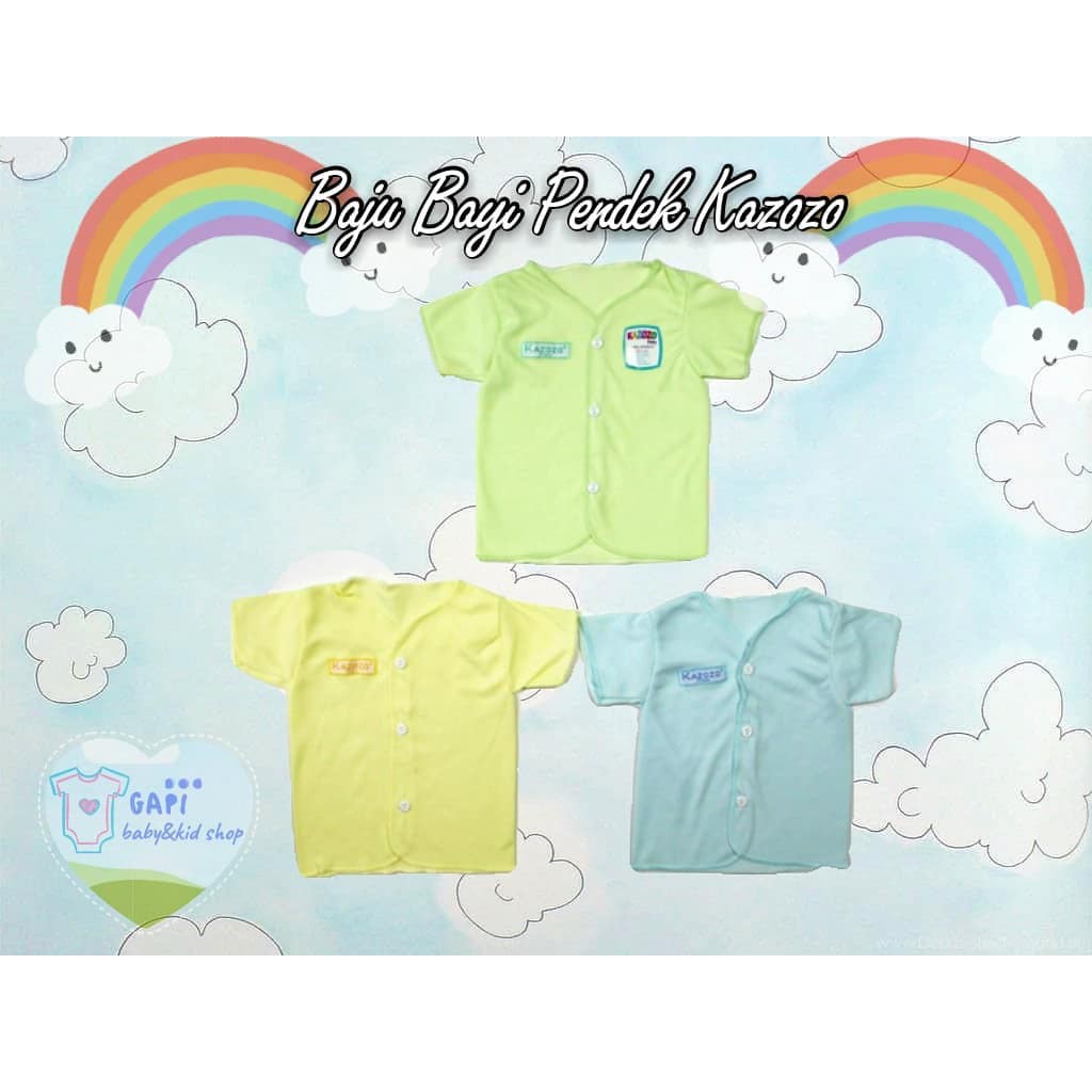 PAKAIAN BAYI (BAJU PENDEK) KAZOZO
