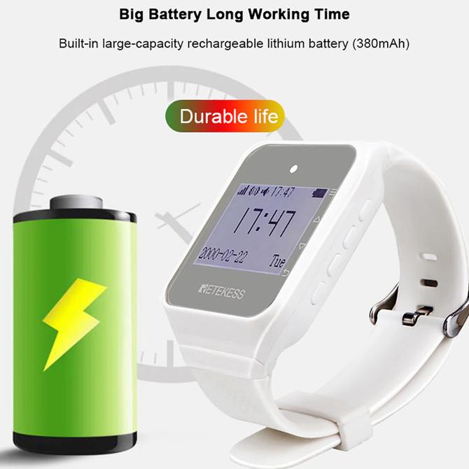 Retekess Wireless Calling System Restaurant Pagers Portable