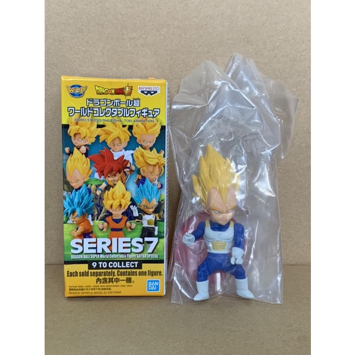 Dragon Ball Super Saiyan God WCF Series 7 Vegeta MISP