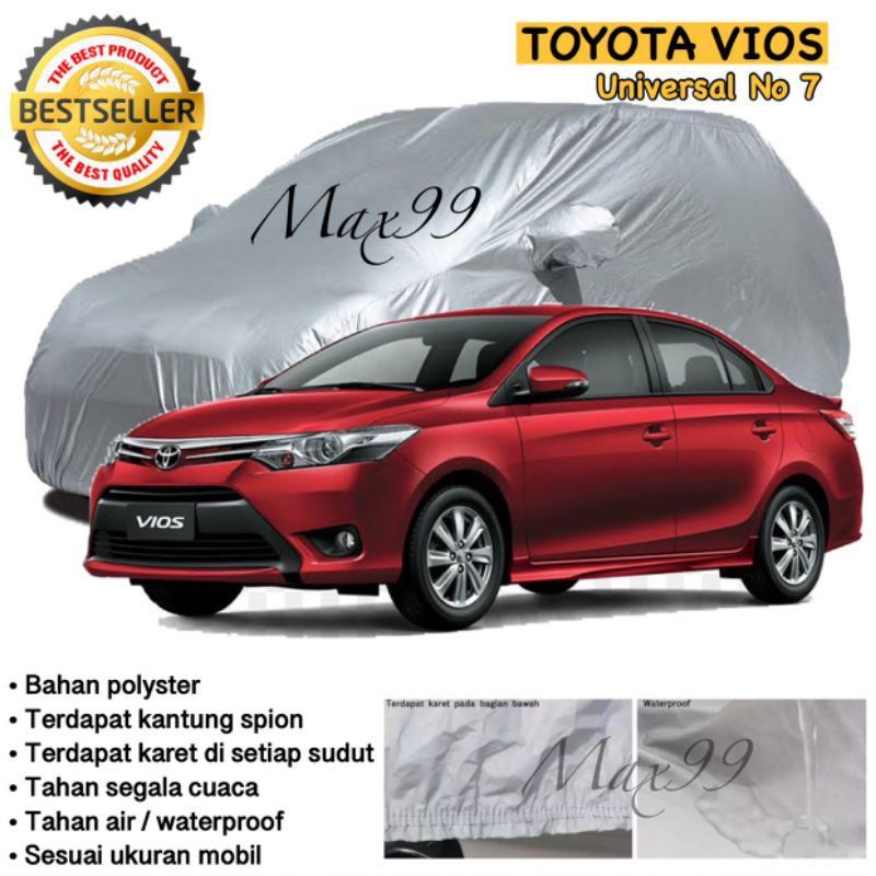 COD - Sarung Mobil Vios - Car Body Cover Toyota Vios / Selimut mobil Sedan Vios / Mantel Mobil Vios