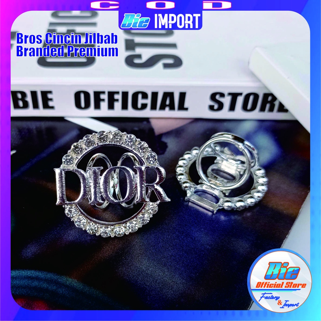 Bros Kolong Cincin Jilbab Branded Premium Impor Best Seller