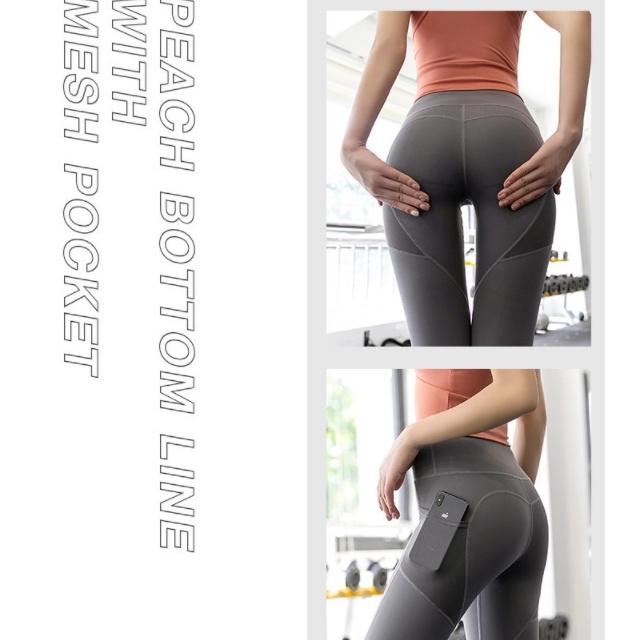 [OXY] Celana Olahgara Wanita Gym Yoga Sport Legging 2009 (S/M/L)-7