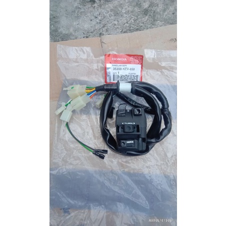 holder saklar kiri Honda supra x 100 lama ORI AHM