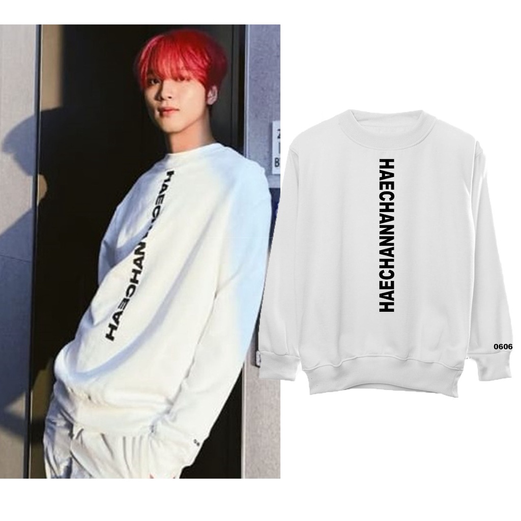 Sweater nct 127 haechanhaechan 0606 Ditengah