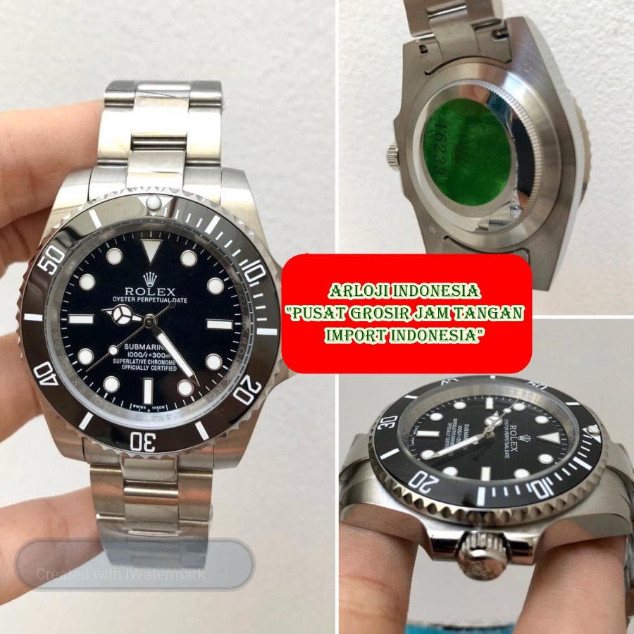 Big Sale Jam Tangan Pria ROLEX Submariner No Date Garansi 1th
