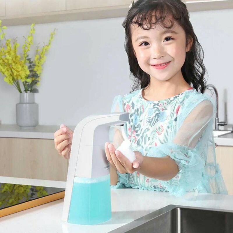 Dispenser Sabun Cuci Tangan  Foam Otomatis Cuci Tangan Sensor Infrared Tempat Sabun Dispenser Sabun 