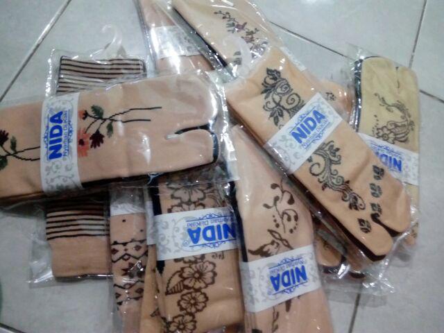 Kaos kaki NIDA motif  Shopee Indonesia
