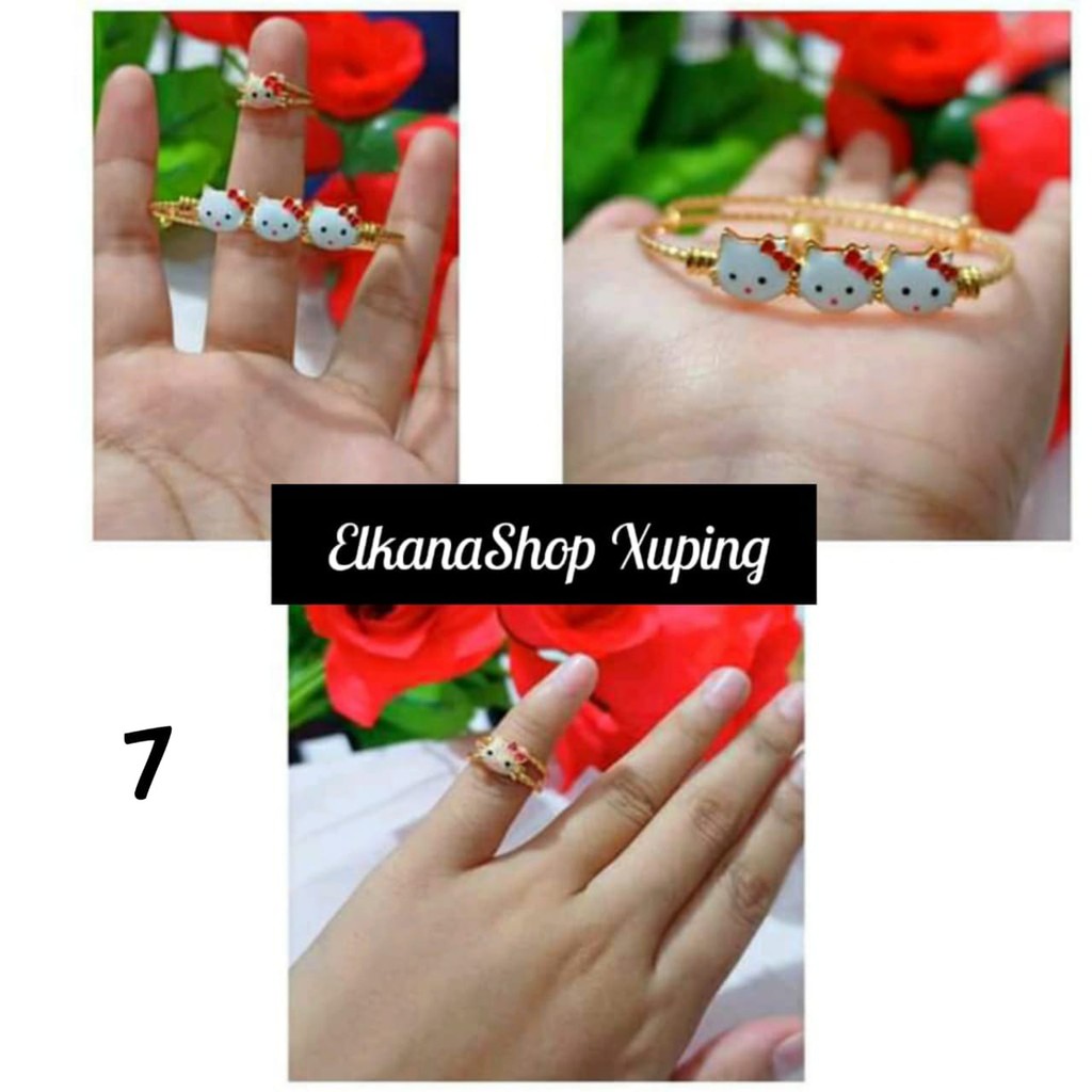 Gelang Anak Free Cincin Xuping / elkanashop