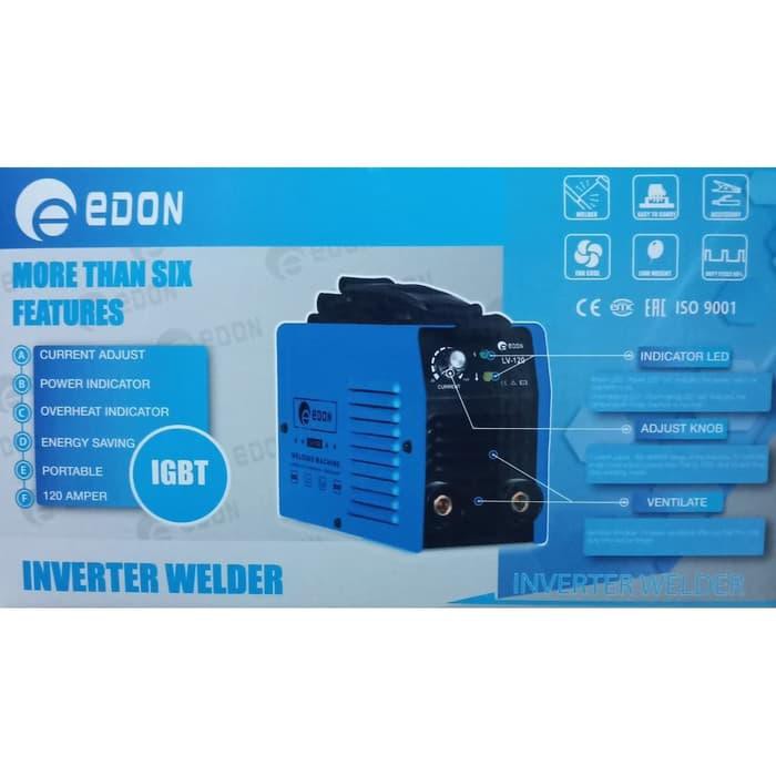 Unik MESIN LAS EDON LV 120 - TRAVO LAS EDON LV 120 MESIN LAS 450 WATT MESIN Promo
