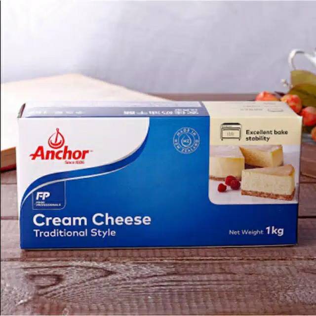 

Anchor cream cheese potongan 500gr