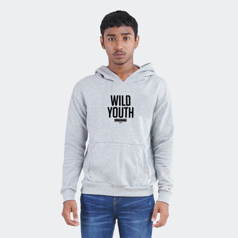 jaket sweatshirt hoodie STARCROSS sablon catting HD bahan catton place original logo wild youth abu 