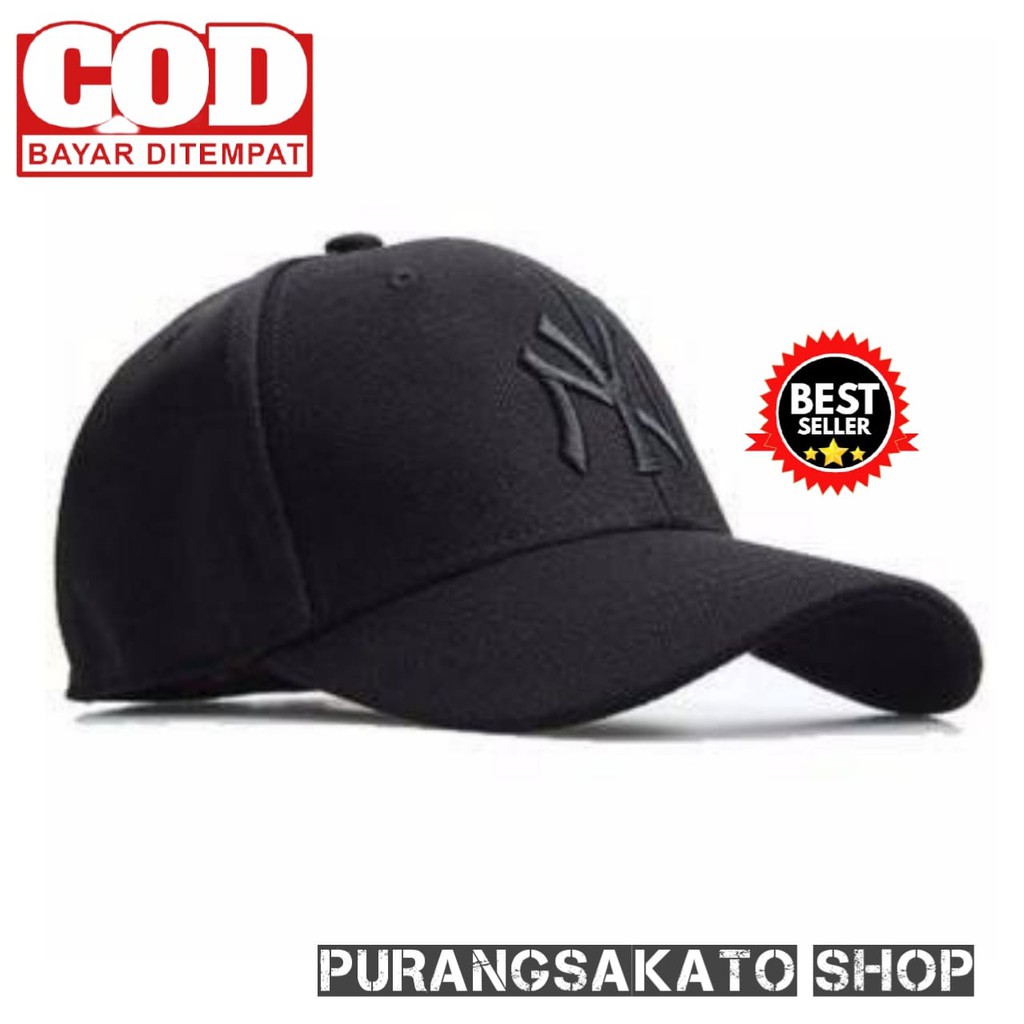 TOPI NEW YORK/NY CAKOP BESI TOPI PRIA WANITA DEWASA TOPI BASEBALL DISTRO BORDIR TOPI TERBARU