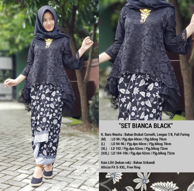 KEBAYA BIANCA / KEBAYA MODERN / KEBAYA WISUDA