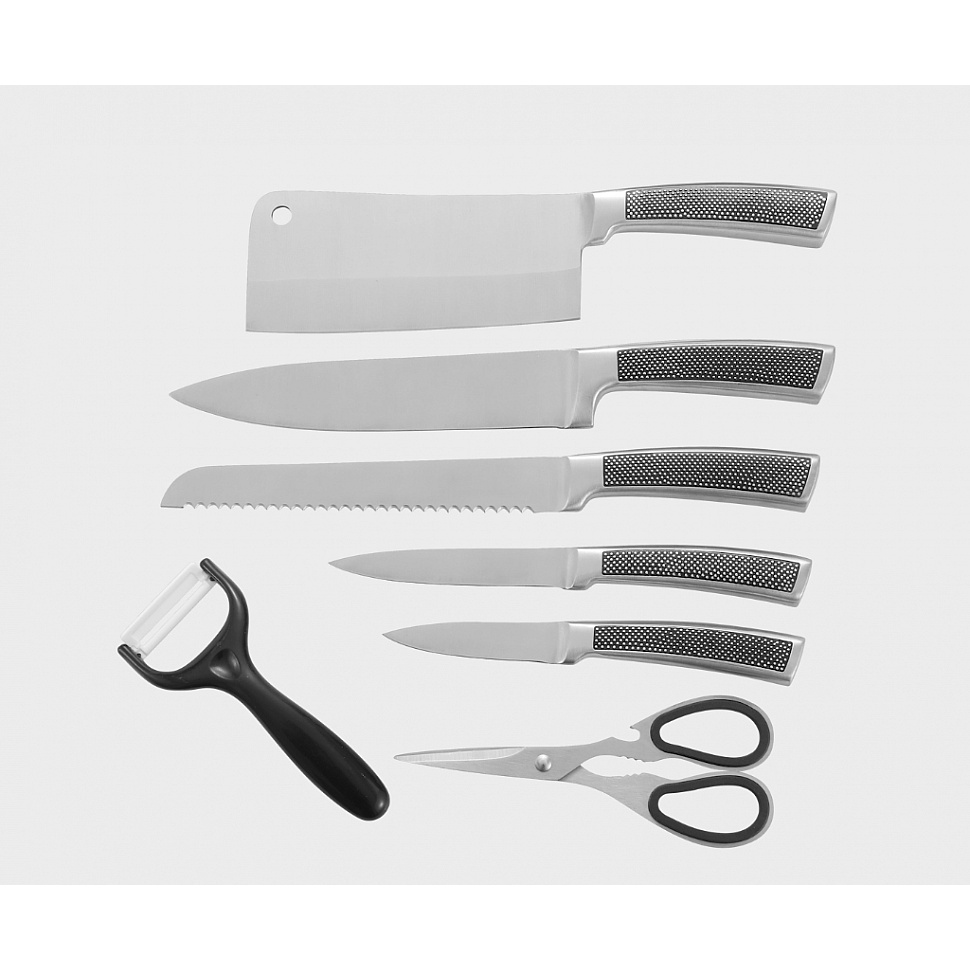 Idealife Perlengkapan Pisau Gunting Dapur - Professional Knife Set IL-163S / IL 163 S