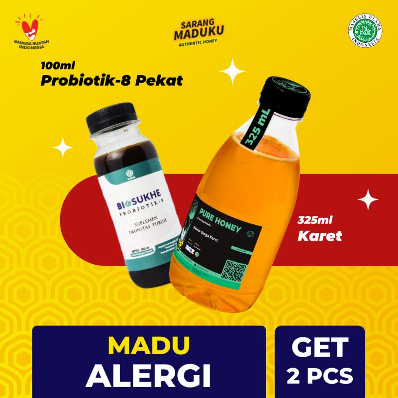 

Sarang Maduku - Madu Alergi Kulit Asli Murni Raw Honey