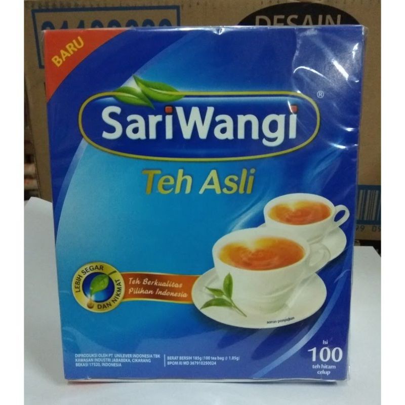 

TEH CELUP SARIWANGI 100BAG SARI WANGI ISI 100 KANTONG