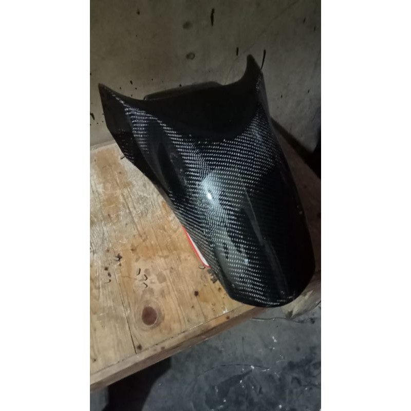 spakbor depan Honda PCX 160 kevlar cetak bukan lapiis.kevlar spakbor Honda PCX.spakbor depan PCX 160