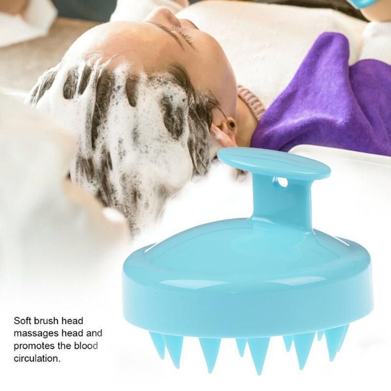 Hair Massage Brush Silicone Premium Shampoo Shower