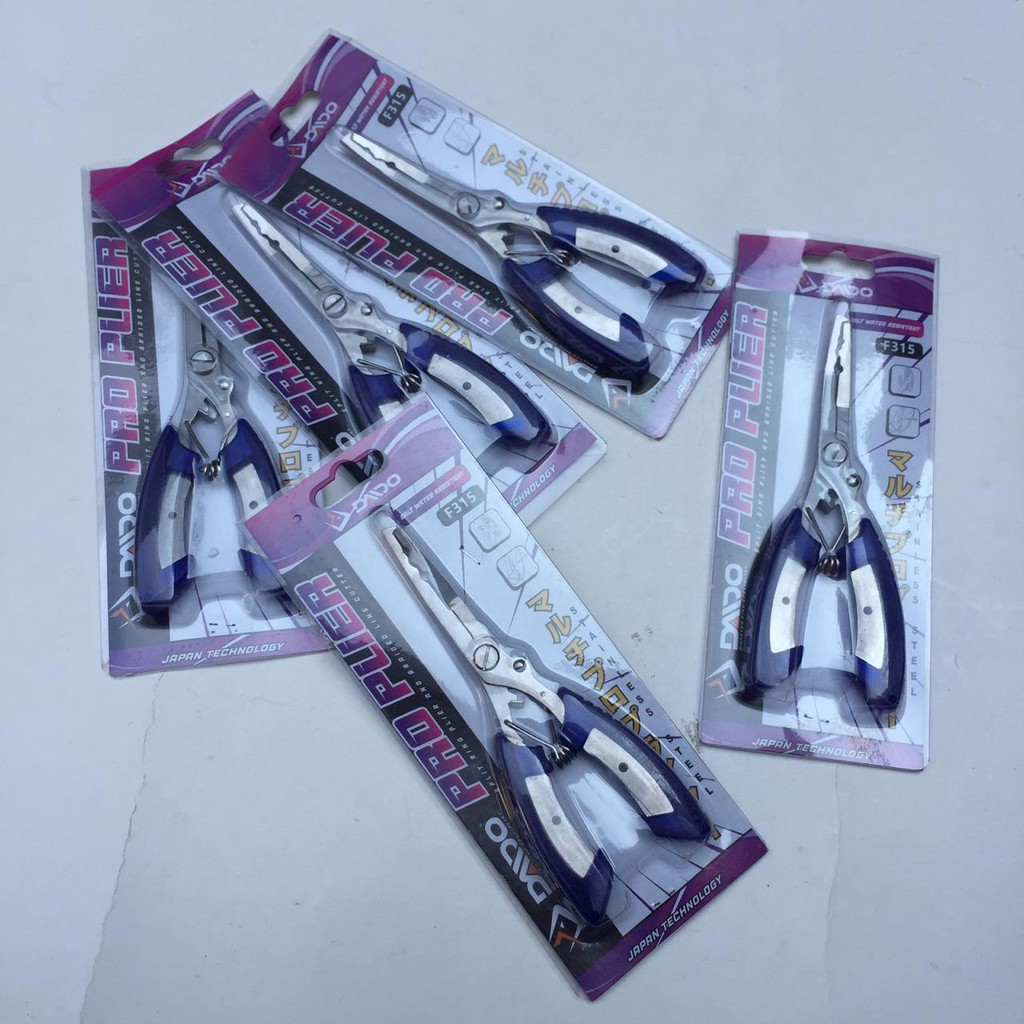 Fishing Daoido Pliers Split Ring / Tang Pancing F316