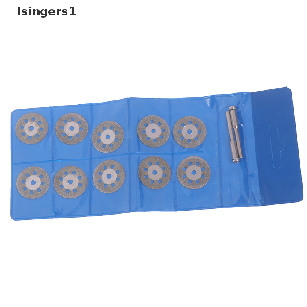 (lsingers1) 10pcs / set Mata Gergaji Potong Berlian Untuk Mesin rotary