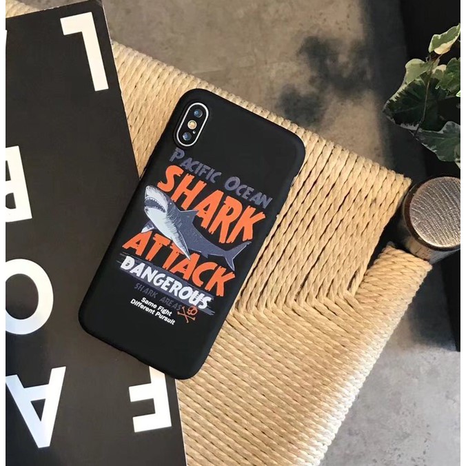 Paroparoshop SHARK ATTACK CASE IPHONE XS | Shopee Indonesia