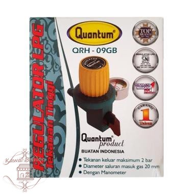 Regulator Quantum HP Tekanan Tinggi Plus Meter QUANTUM QRH 08 GB 09 NON METER