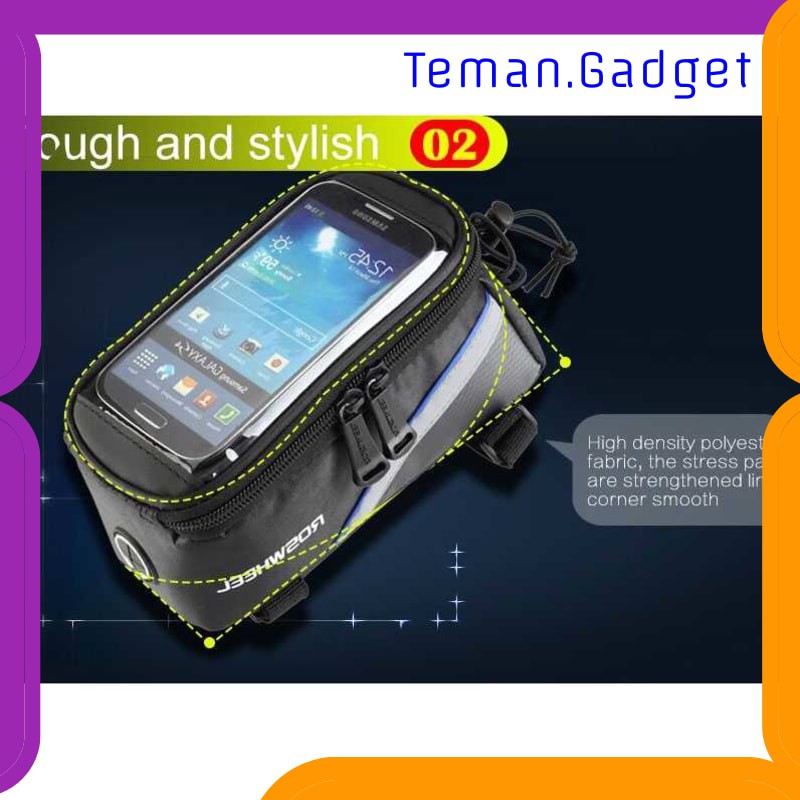 TG-IB585 ROSWHEEL Tas Barang Sepeda Smartphone Holder Touch Waterproof - YP35