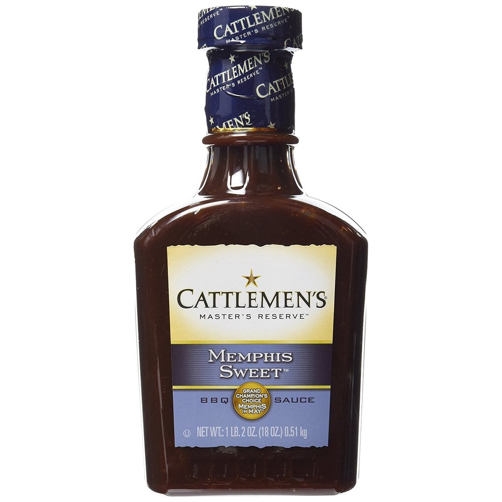 

Cattlemen's Memphis Sweet BBQ Sauce 18oz
