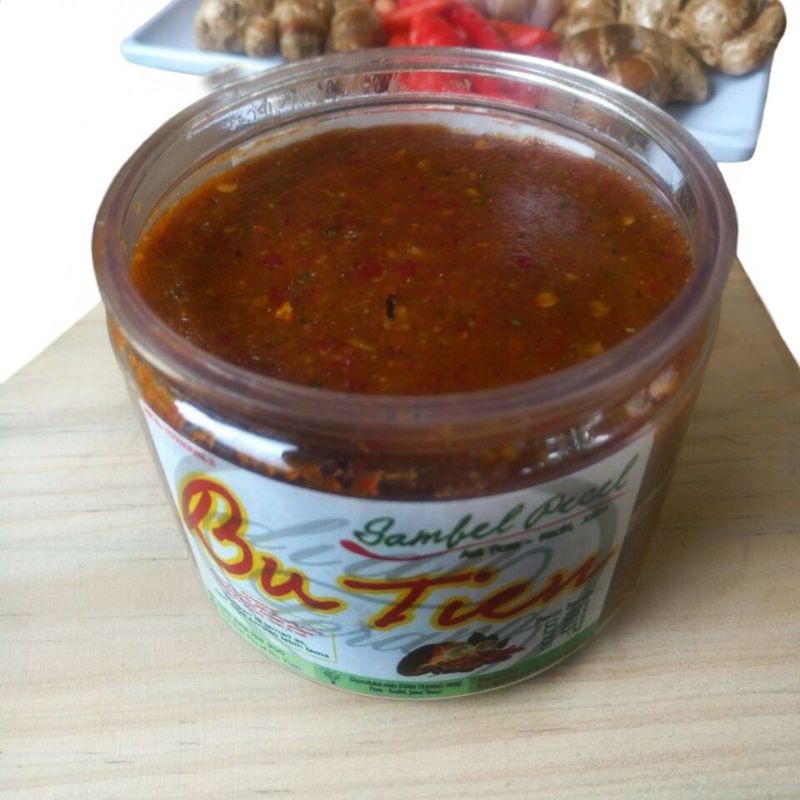 

ORIDA ~ Original pedas | Sambel Pecel Ny Tien kemasan toples | @ netto 300 gr | Asli Kediri