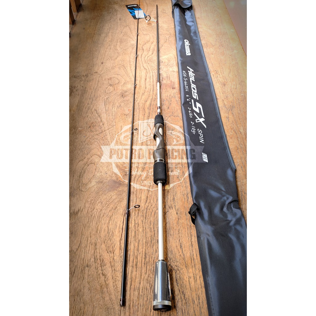 Rod Joran Okuma HELIOS SX Spinning HSX S 662UL 2-6lb