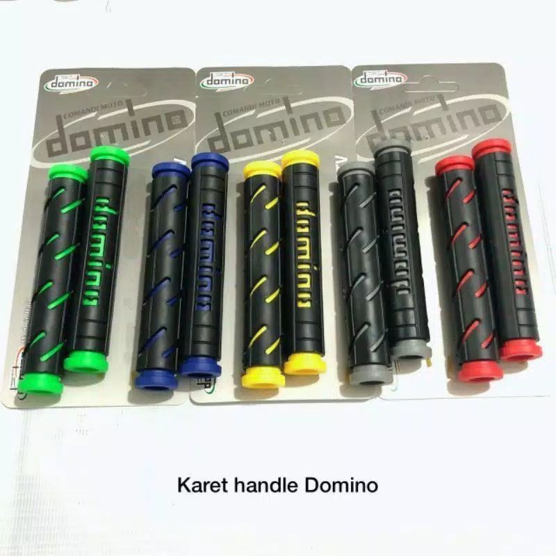 KARET HANDEL DOMINO | KARET BREMBO SARUNG HANDLE DOMINO | KARET HANDLE MOTOR UNIVERSAL