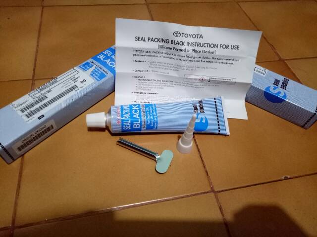 Seal paking toyota,seal black paking,seleant toyota,selent toyota