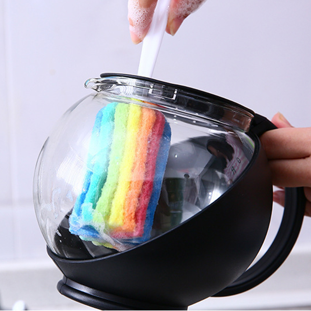 【TERSEDIA &amp; COD】Baby Bottle Brushes Silicone Glass Cleaning Brush Long Handle Cup Brush Household Tea Kitchen