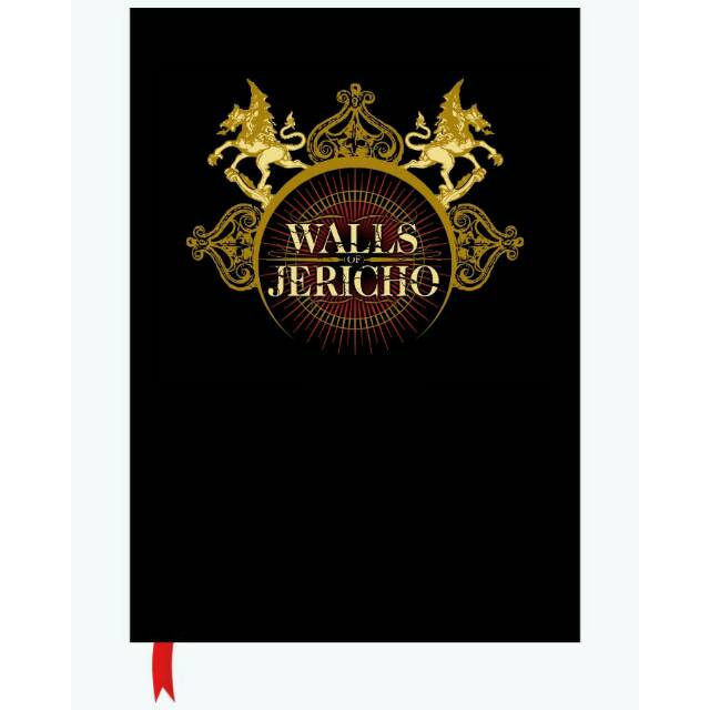 

buku hard cover agenda dan polos keren - Notebook - Book of Rock - Walls of Jericho