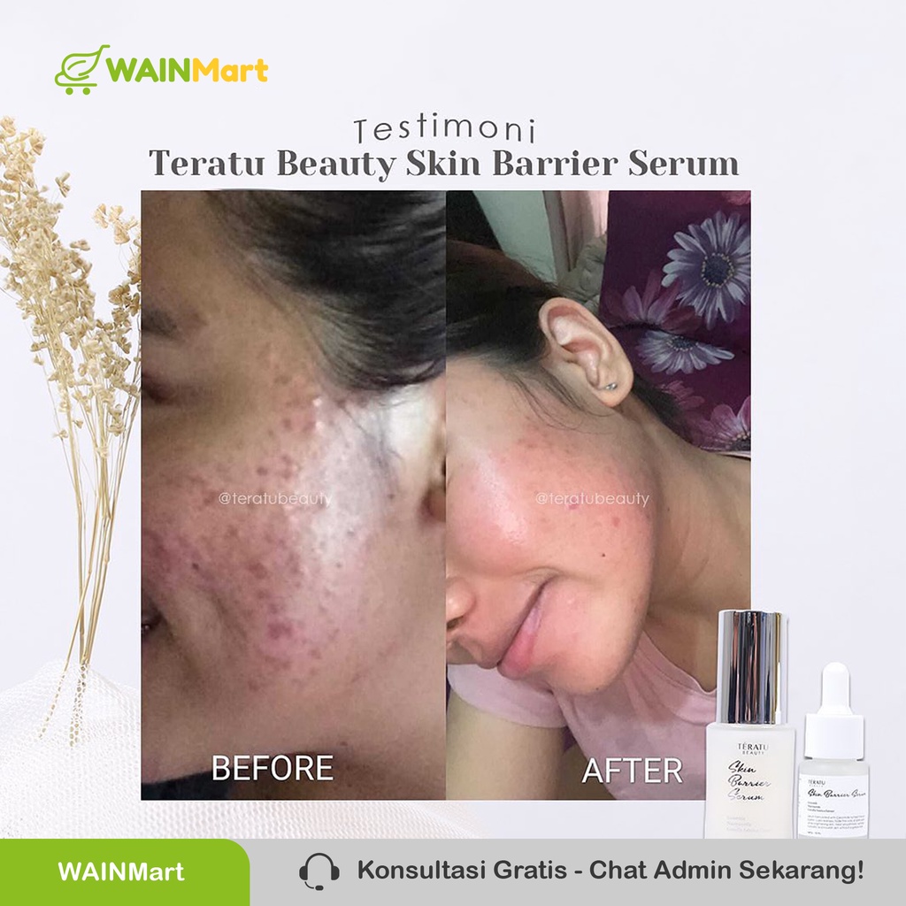 Teratu Beauty Skin Barrier Serum 30 mL Cerahkan Kulit Samarkan Dark Spot Skincare Noda Hitam