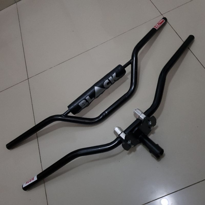 paket stang motor trail byson universal dan trondol adaptor dudukan stir yamaha mio vega jupiter mx