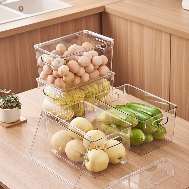 Tempat penyimpanan makanan kulkas