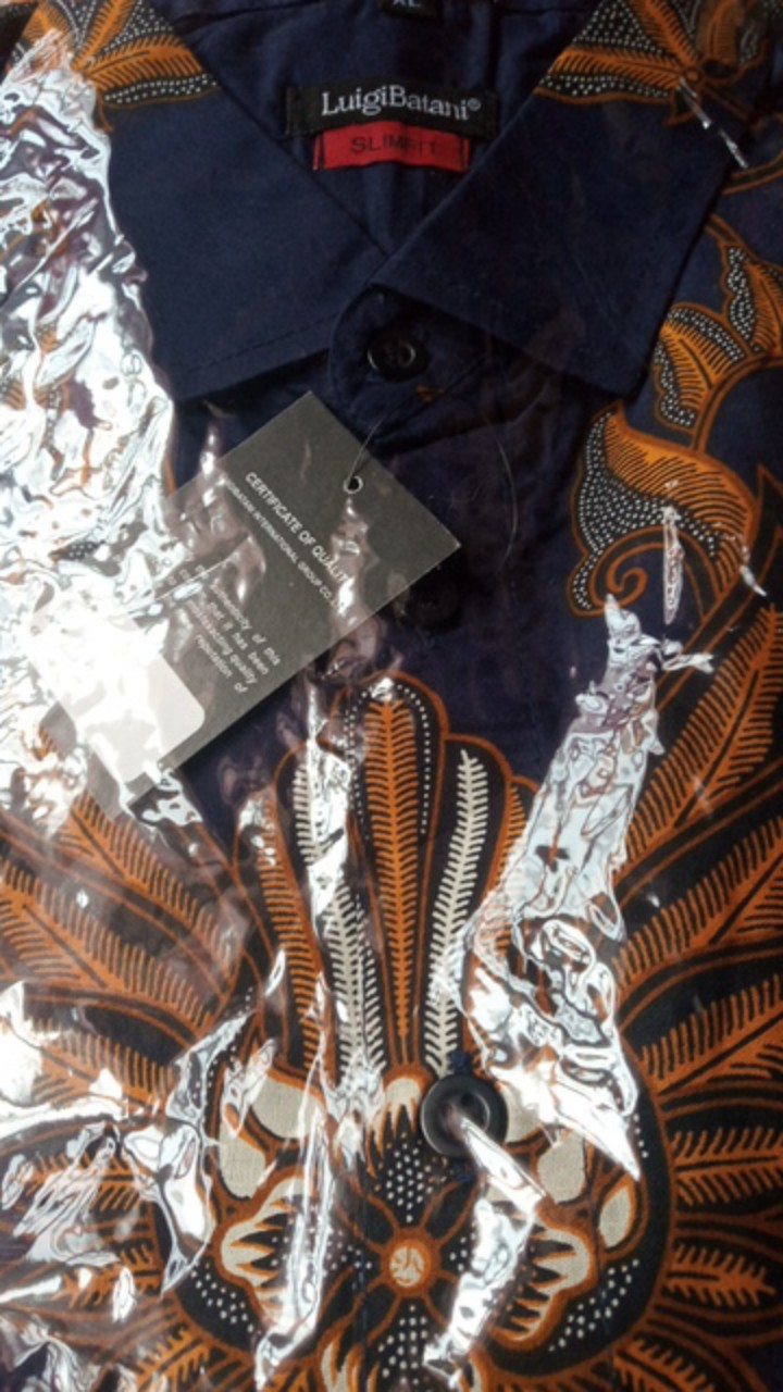 New !!! Batik Pria Slimfit Premium Motif Mewah Tidak Pasaran