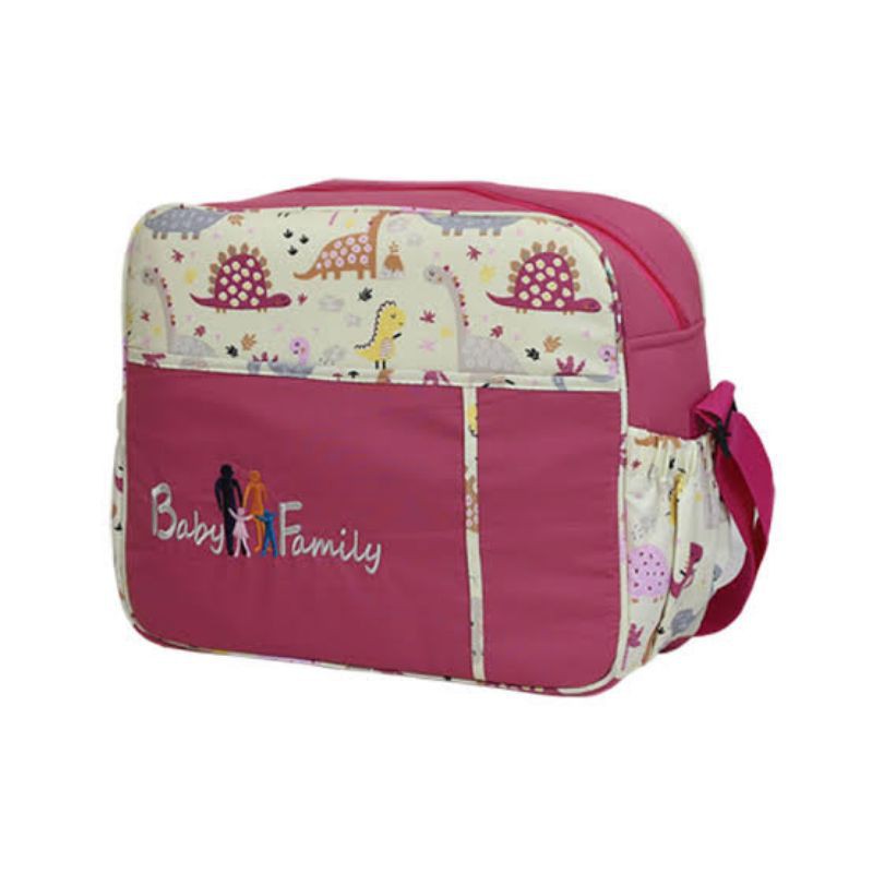 BABY FAMILY Tas Perlengkapan Bayi Kecil Seri 6 | Tas Popok Bayi Baby Family Seri 6