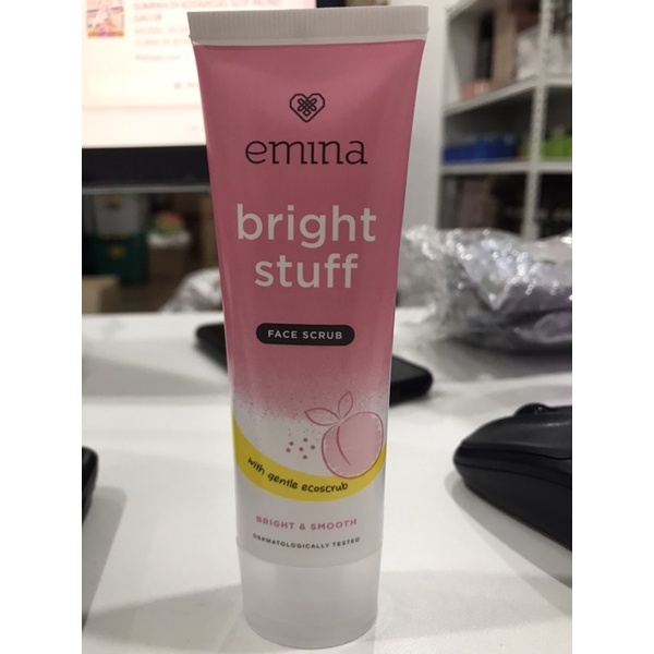 EMINA bright stuff face scrub