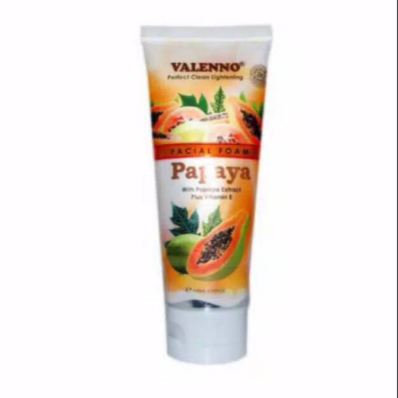 FACIAL FOAM VALENNO 100 ML BPOM