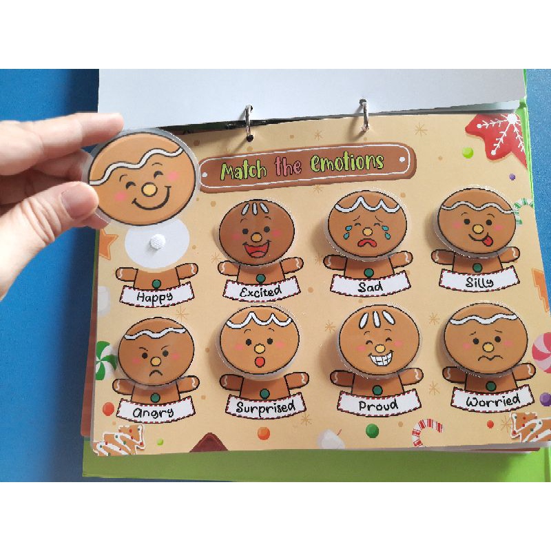 

Christmas Busy Book / activity book / kado natal /mainan edukasi anak